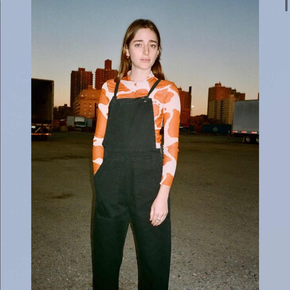 Loup Knot Overalls, Black XS